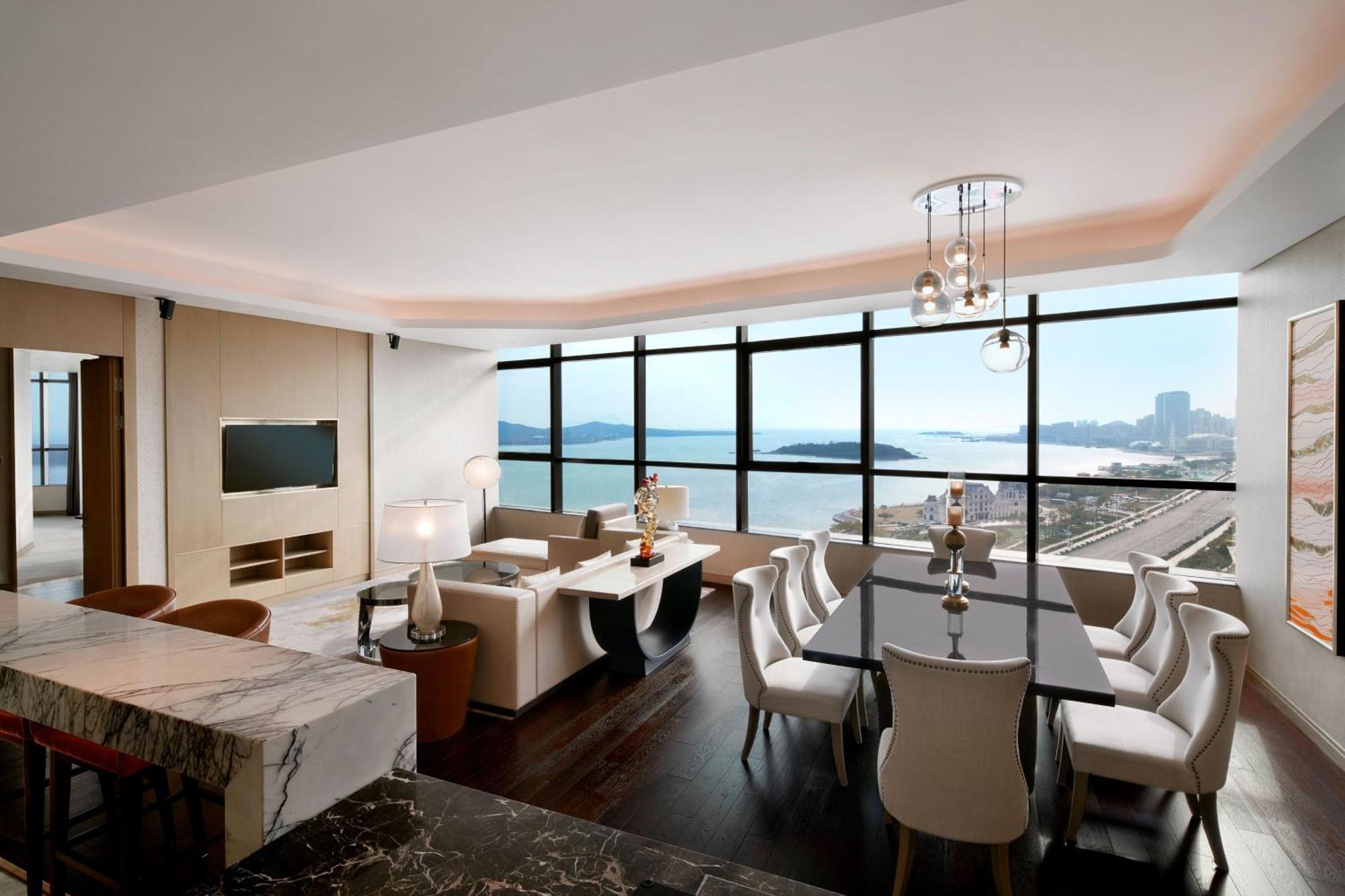 Sheraton Qingdao West Coast Exteriér fotografie